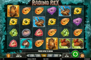 Raging Rex Slot Game Screenshot Image