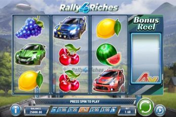 Rally 4 Riches Slot Game Screenshot Image