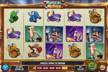 Play'n GO Rascal Riches Slot Game Screenshot Image