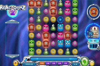 Reactoonz 2 Slot Game Screenshot Image