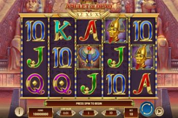Rich Wilde and the Amulet of Dead Slot Game Screenshot Image