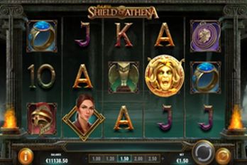 Rich Wilde and the Shield of Athena Slot Game Screenshot Image