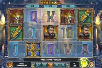 Rich Wilde and the Wandering City Slot Game Screenshot Image