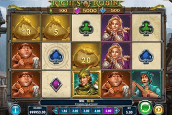 Riches of Robin Slot Game Screenshot Image