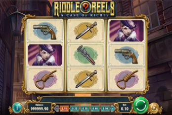 Riddle Reels: A Case of Riches Slot Game Screenshot Image