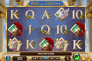 Rise of Athena Slot Game Screenshot Image