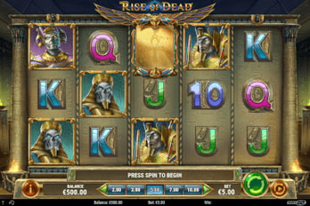 Rise of Dead Slot Game Screenshot Image