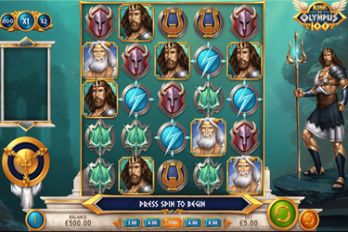 Rise of Olympus 100 Slot Game Screenshot Image