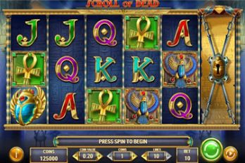 Scroll of Dead Slot Game Screenshot Image
