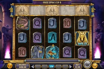 Scroll of Seth Slot Game Screenshot Image