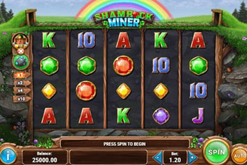Shamrock Miner Slot Game Screenshot Image