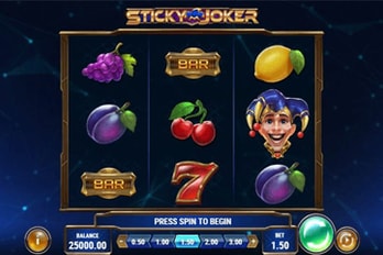 Sticky Joker Slot Game Screenshot Image
