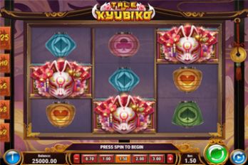 Tale of Kyubiko Slot Game Screenshot Image