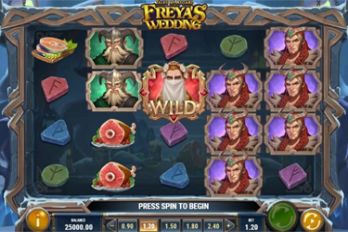Tales of Asgard: Freya's Wedding Slot Game Screenshot Image