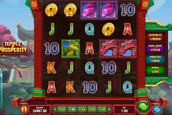 Temple of Prosperity Slot Game Screenshot Image