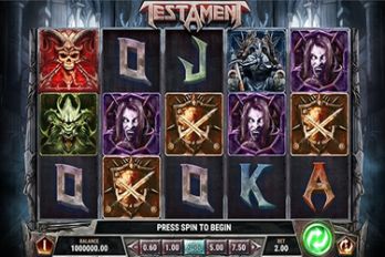 Testament Slot Game Screenshot Image