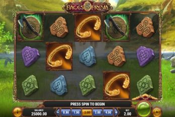 The Faces of Freya Slot Game Screenshot Image