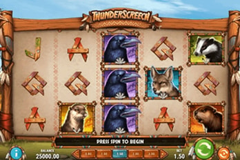 Thunder Screech Slot Game Screenshot Image