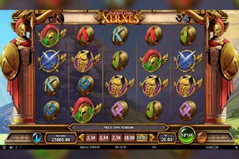 Undefeated Xerxes Slot Game Screenshot Image