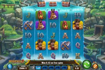Wild Falls 2 Slot Game Screenshot Image