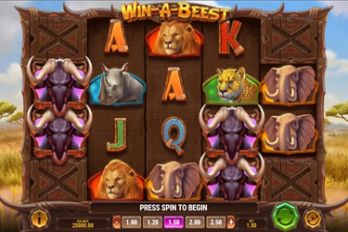 Win-A-Beest Slot Game Screenshot Image