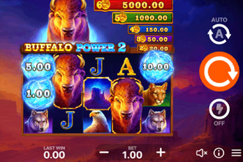 Buffalo Power 2: Hold and Win Slot Game Screenshot Image