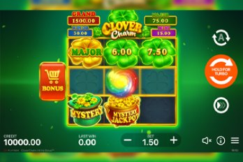 Clover Charm: Hit the Bonus 3x3 Slot Game Screenshot Image