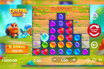 Crystal Land 2 Slot Game Screenshot Image