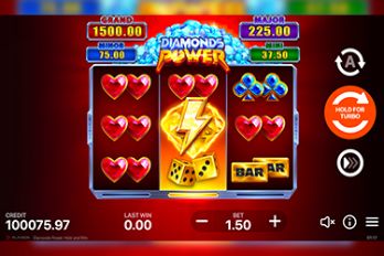 Diamonds Power: Hold and Win Slot Game Screenshot Image
