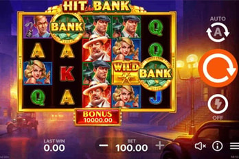 Hit the Bank: Hold and Win Slot Game Screenshot Image