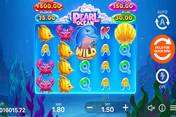 Pearl Ocean: Hold and Win Slot Game Screenshot Image