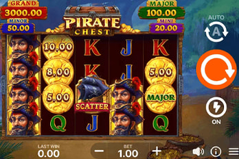Pirate Chest: Hold and Win Slot Game Screenshot Image
