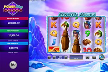 Absolutely Mammoth! PowerPlay Slot Game Screenshot Image
