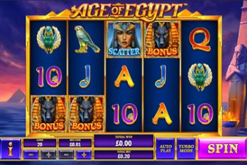 Age of Egypt Slot Game Screenshot Image