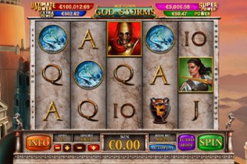 Age of the Gods: God of Storms Slot Game Screenshot Image