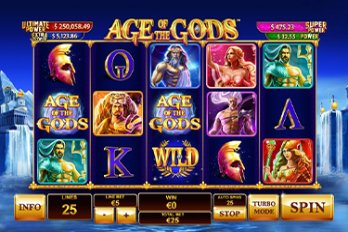 Age of the Gods Slot Game Screenshot Image