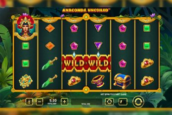 Anaconda Uncoiled Slot Game Screenshot Image