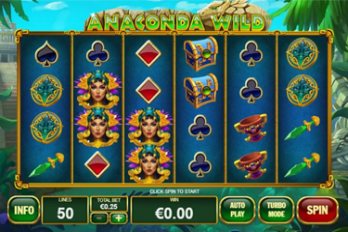 Anaconda Wild Slot Game Screenshot Image
