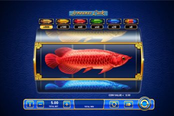 Arowanas Luck Slot Game Screenshot Image