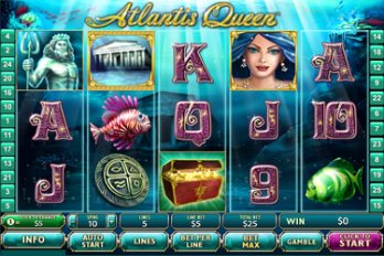 Atlantis Queen Slot Game Screenshot Image