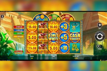 Azteca: Ca$h Collect Slot Game Screenshot Image