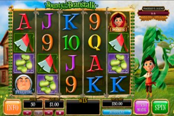 Bounty of the Beanstalk Slot Game Screenshot Image