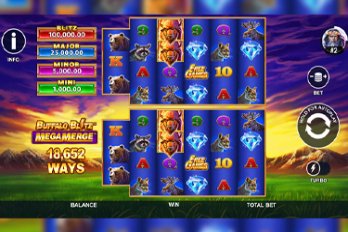 Buffalo Blitz: Mega Merge Slot Game Screenshot Image