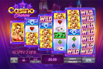 Casino Charms Slot Game Screenshot Image