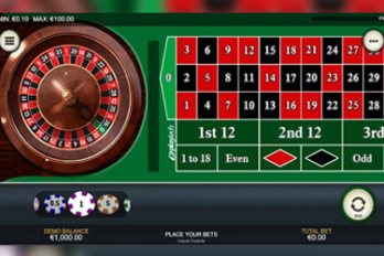 Classic Roulette Table Game Screenshot Image