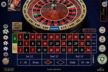 Diamond Bet Roulette Table Game Screenshot Image