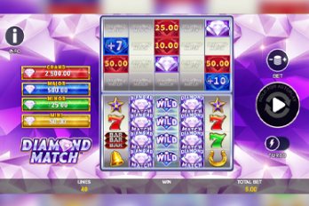 Diamond Match Slot Game Screenshot Image