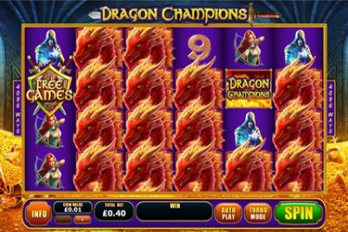 Dragon Champions Slot Game Screenshot Image