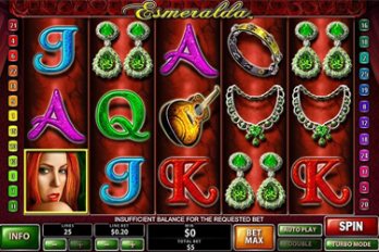 Esmeralda Slot Game Screenshot Image