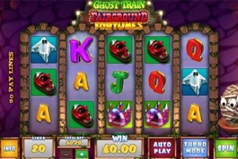 Fairground Fortunes: Ghost Train Slot Game Screenshot Image